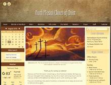 Tablet Screenshot of northmissionchurch.com